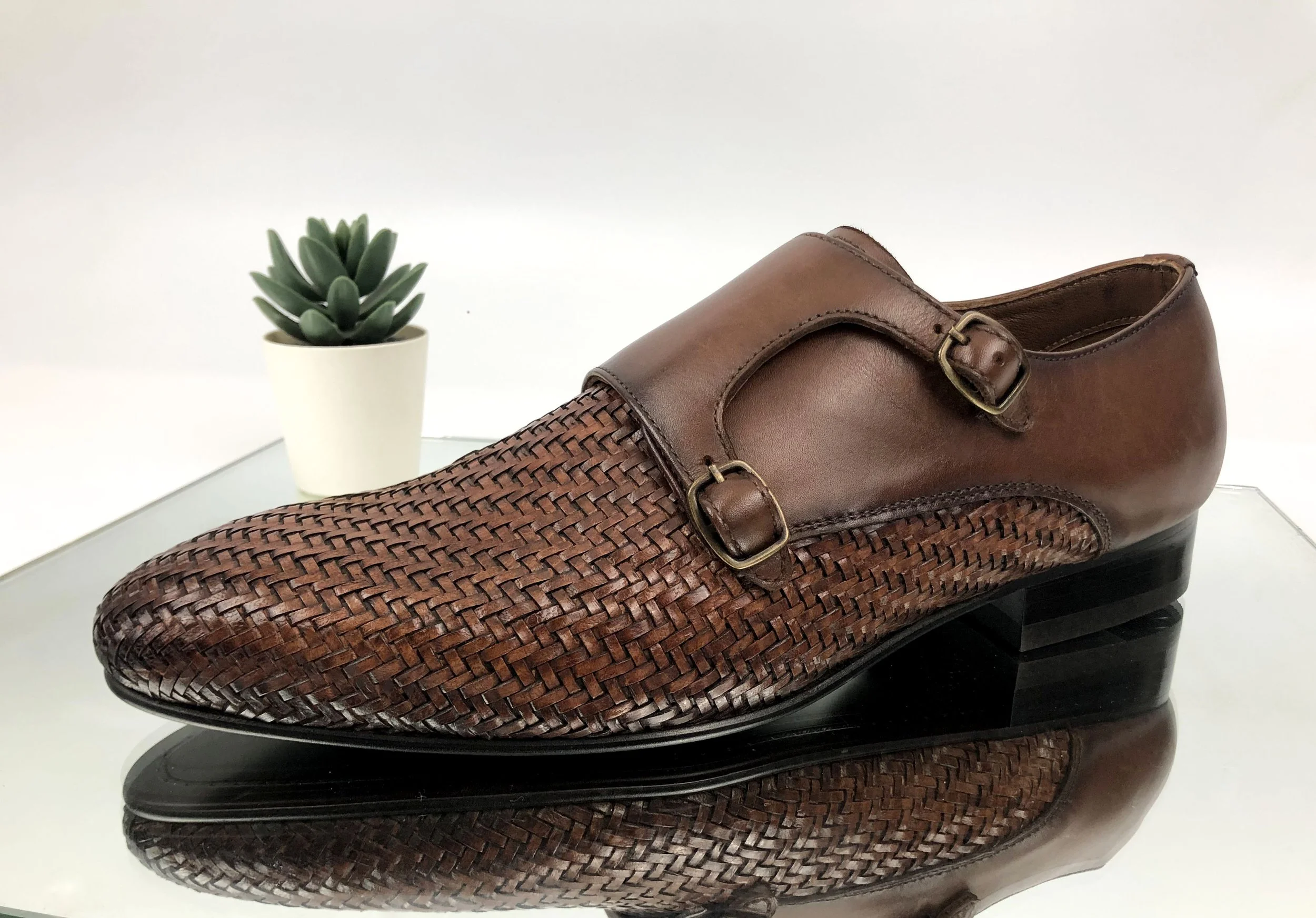 Men's monk-strap shoe